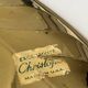 Brass leaf-shaped catchall, signed Christofle.