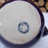 Blue and gold porcelain teapot