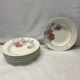 Set of 6 plates Saint Amand Digoin Antibes hollow