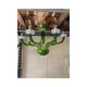 Green Murano Glass Chandelier with Trasparent Rostrato Boubeches from Simoe