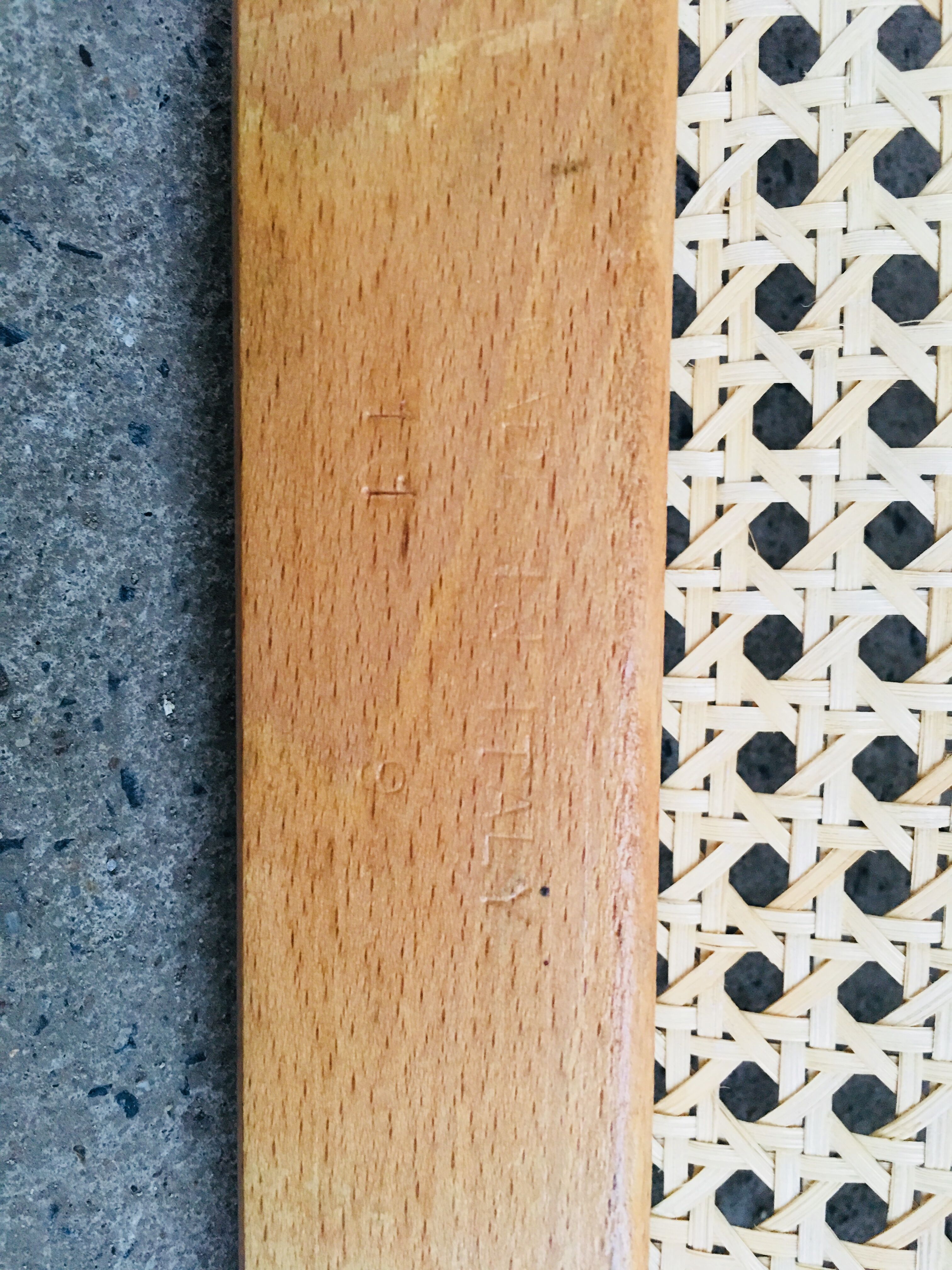 Set of 4 chairs model cesca B32 by Marcel Breuer