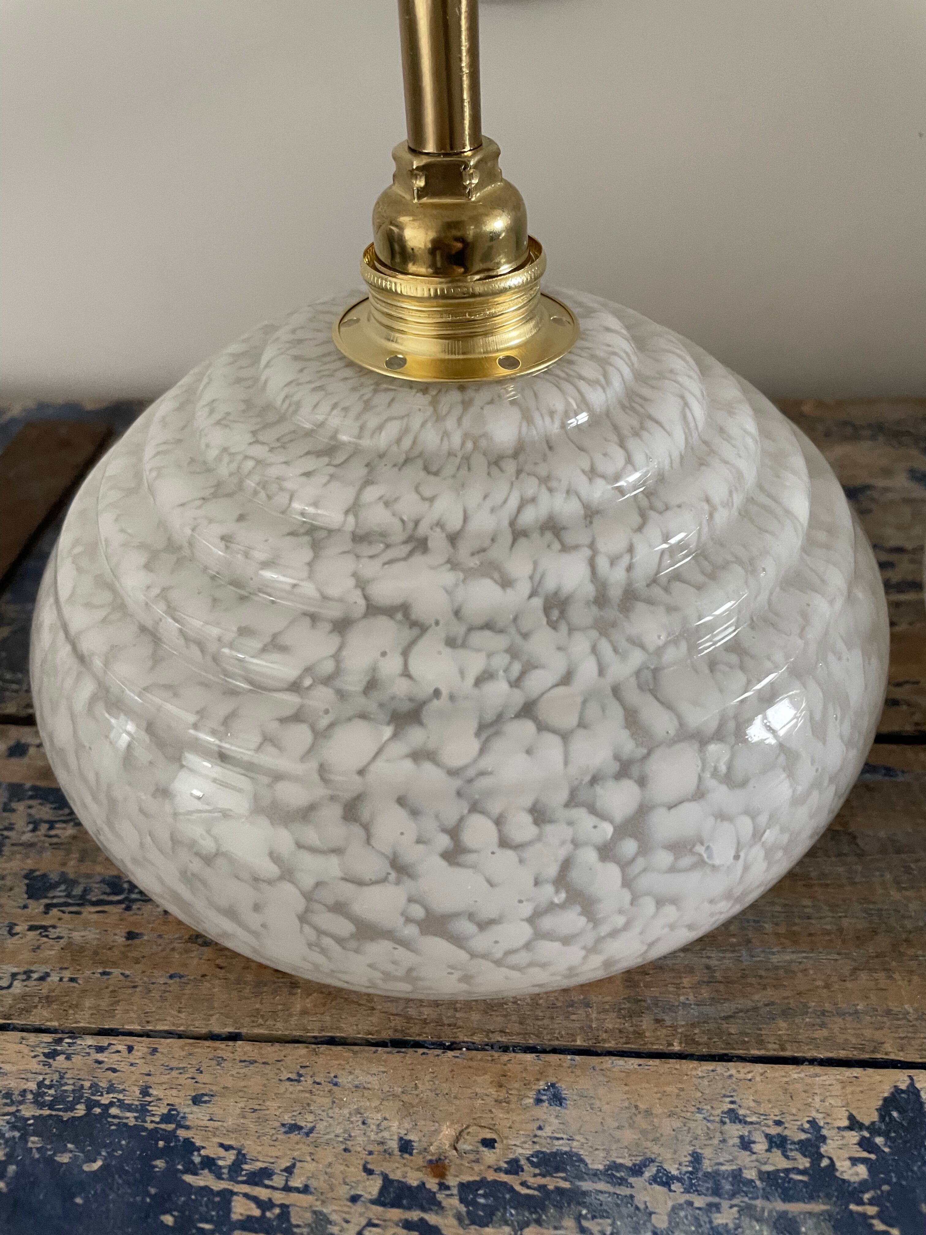 Pair of white vintage sconces