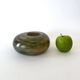 Jean Chatoney glazed ceramic round vase - 1960s Vallauris