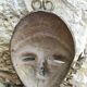 African tribal ashanti brass mask