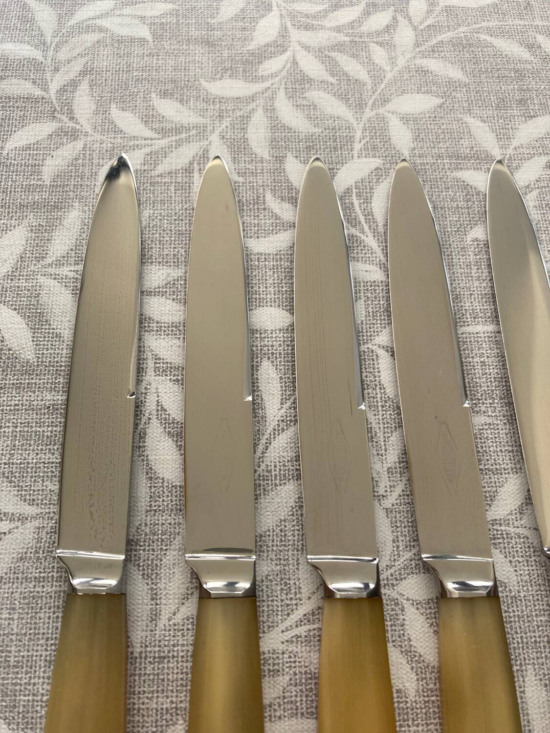 Set of 11 small knives L20cm