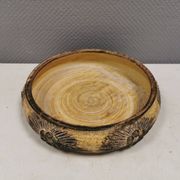 Large ceramic dish by Jette Hellerøe, Denmark, 1970s.