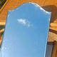 Antique bevelled dressing table mirror