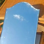 Miroir biseauté ancien de coiffeuse