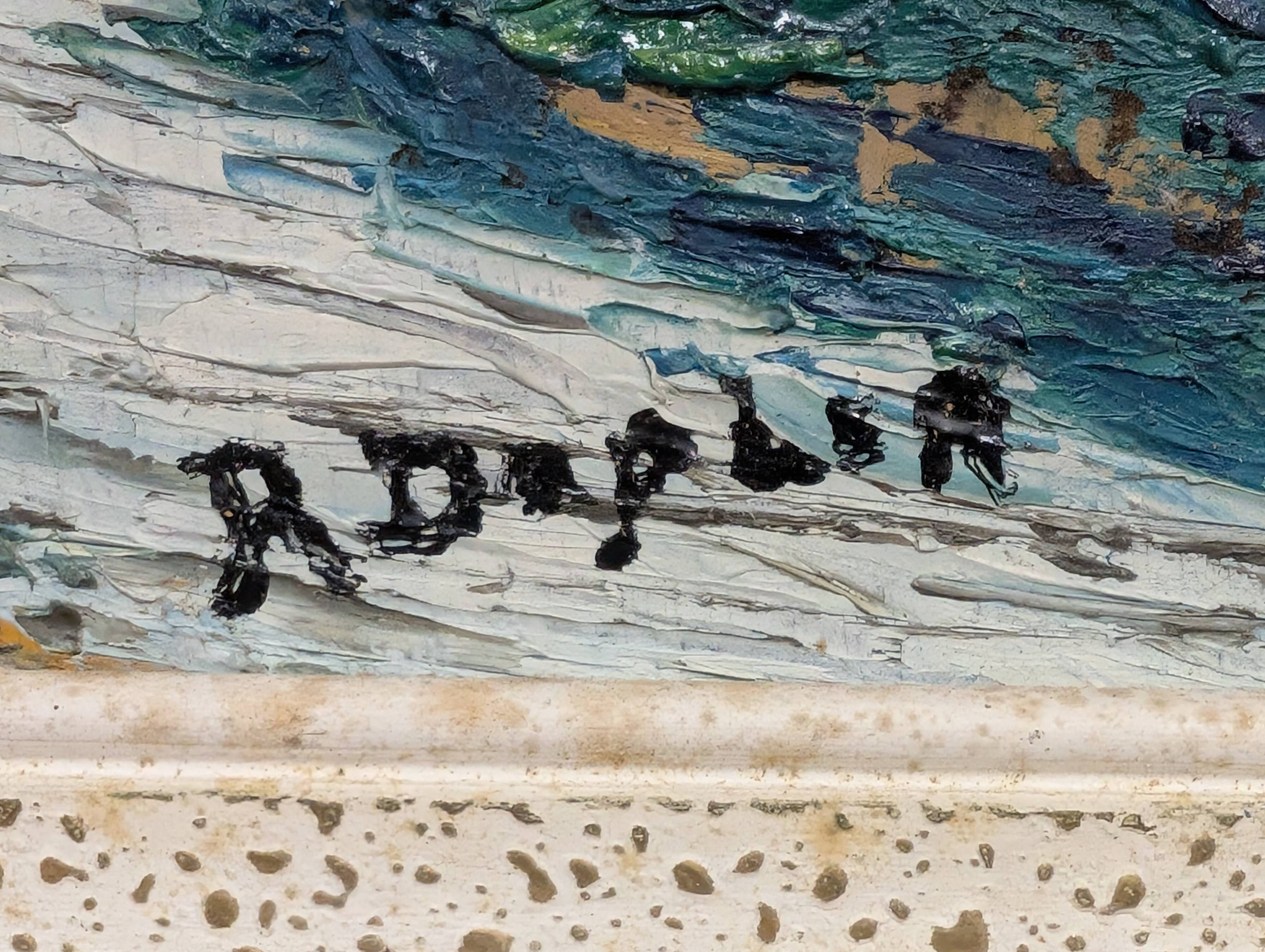 Old oil painting 1971