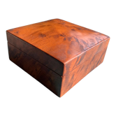 Vintage square box in moroccan thuya