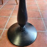 Bistro table base cast iron marble top
