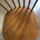 Vintage bistro chair feet compass