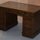 Victorian desk with two columns, hardwood, with VR locks, 1860.