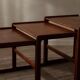 Teak nesting tables - set of 3 - Arne Hovmand-Olsen for Mogens Kold