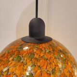 Lampara by Vidrio Millefiori, Peill & Putzler, Mid-century, Naranja, 70's –