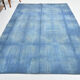 Blue vintage rug 209x294cm