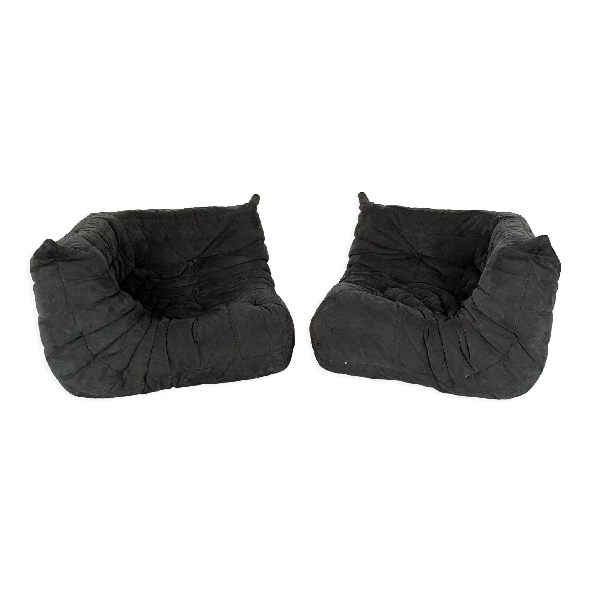Togo Lounge Chair by Michel Ducaroy for Ligne Roset, 1980s,set of 2
