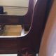 Old solid mahogany boat bed