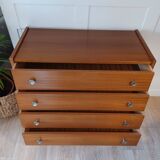 Vintage Scandinavian chest of drawers from the 70s