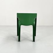 Green Gaudi Chair by Vico Magistretti for Artemide, 1970
