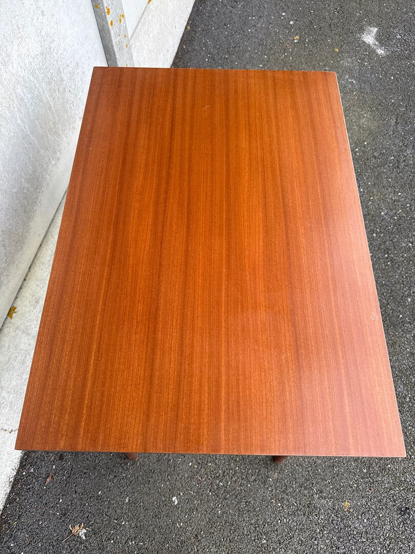 Desk – Vintage – Storage – Teak wood Compass legs