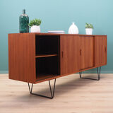 Teak sideboard, Danish design, 1970s, designer: Erik Jensen, production: Westergaards Møbelfabrik