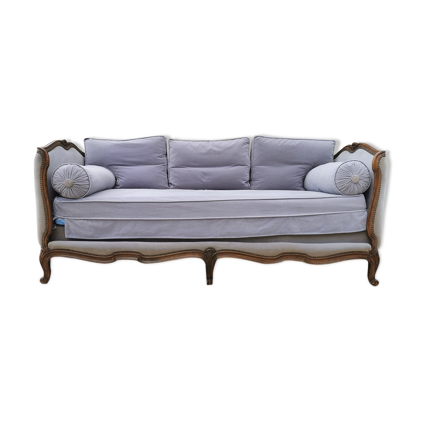 Turkish bed style Louis XV walnut early nineteenth century