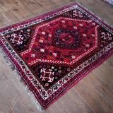 Handmade Persian Qashqai Rug 156x115cm