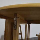 Set Tavolo E Sedie Richiudibile Design Scandinavo Anni 80 Modernariato