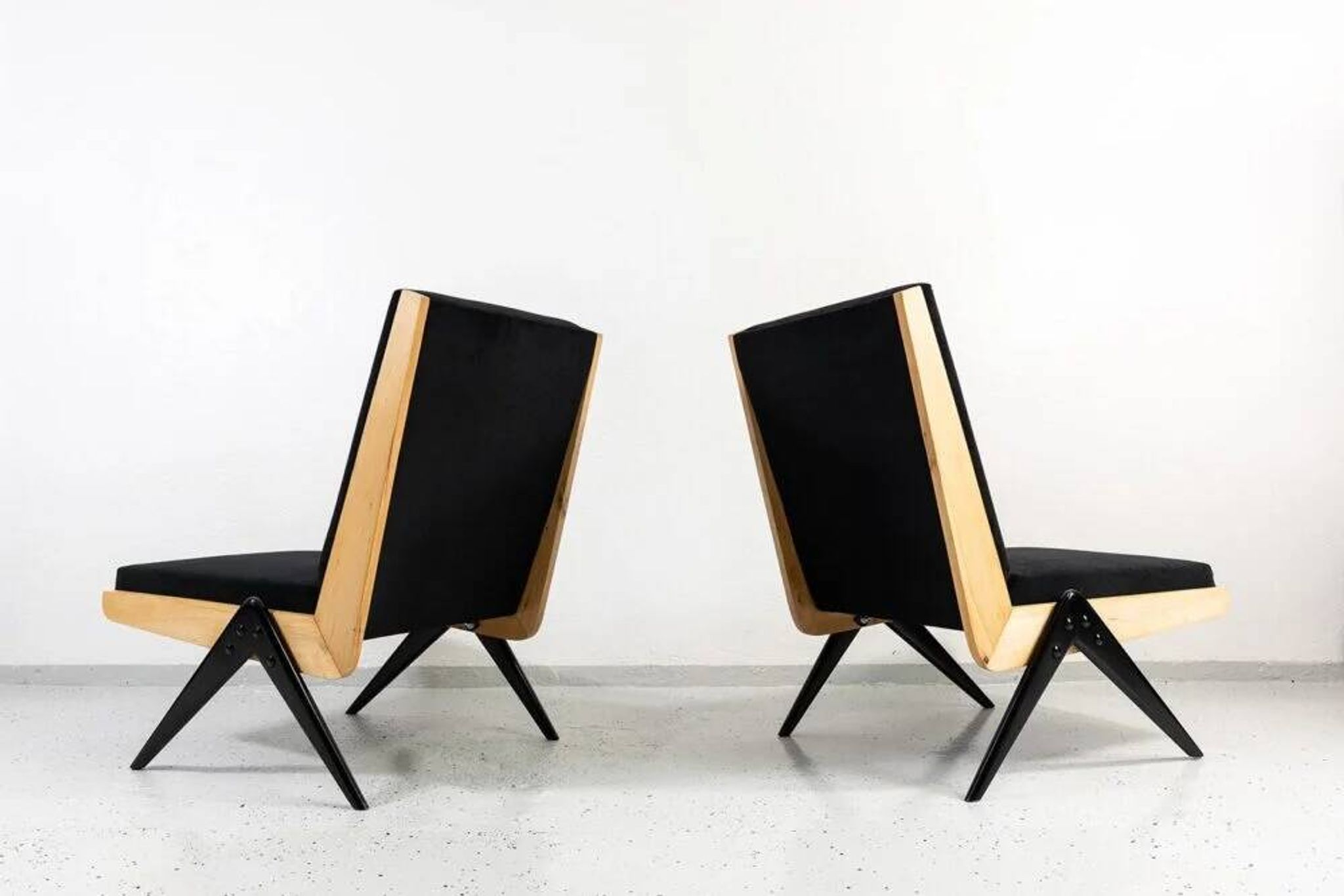 Modernist Chairs, Type 1312 By Slupskie Furniture Factory, Poland, 1960s