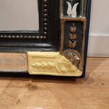Mirror with glazing beads from the Napoleon III period