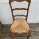 Pair Chair and Straw Chair