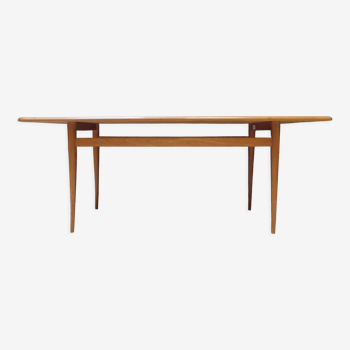 Table basse en bois vintage, mid century, tchèque, Nabytec