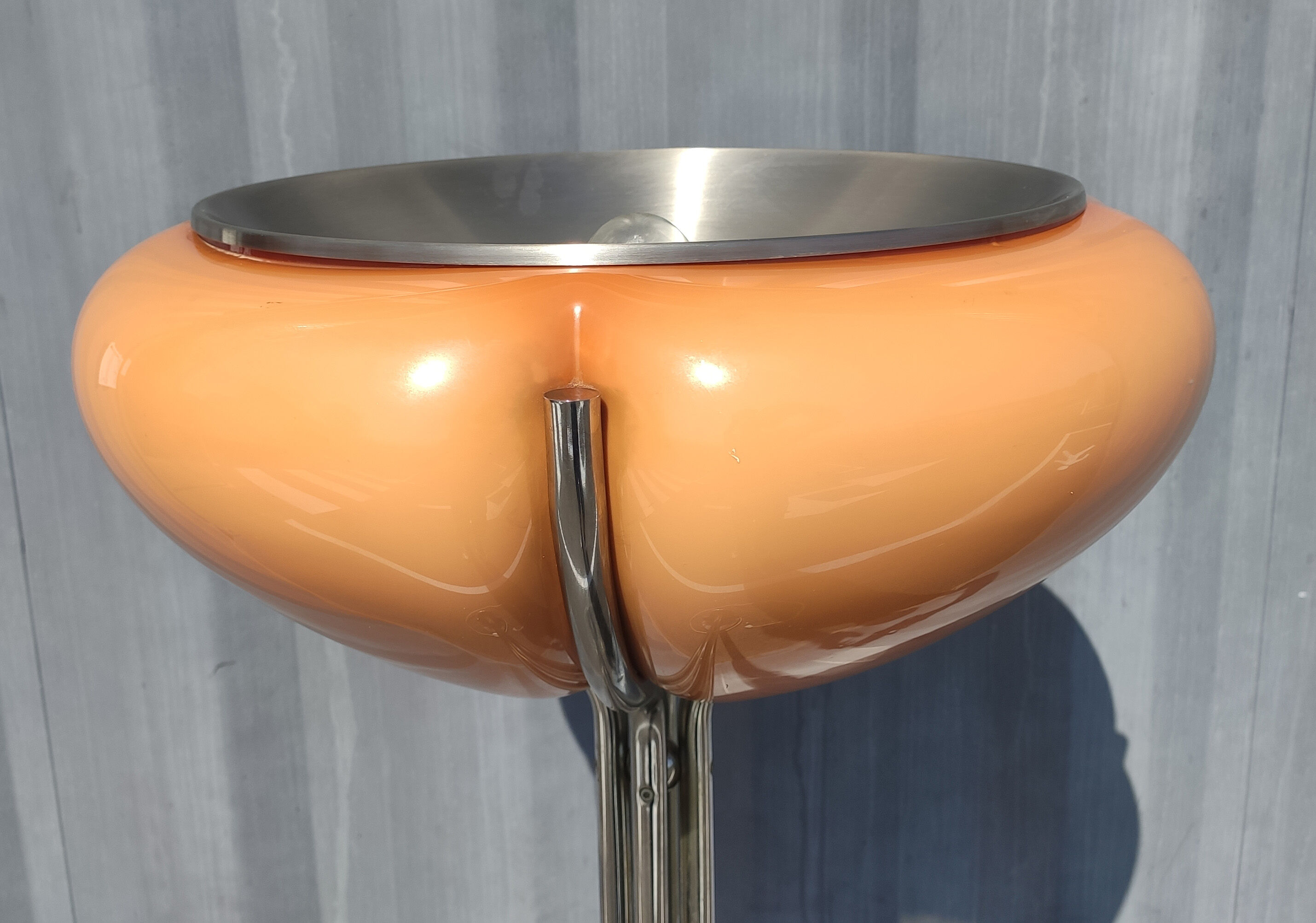 Floor lamp Guzzini "Quadrifoglio" Gae Aulenti circa 1970