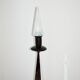 1990s floor lamp – metal and glass