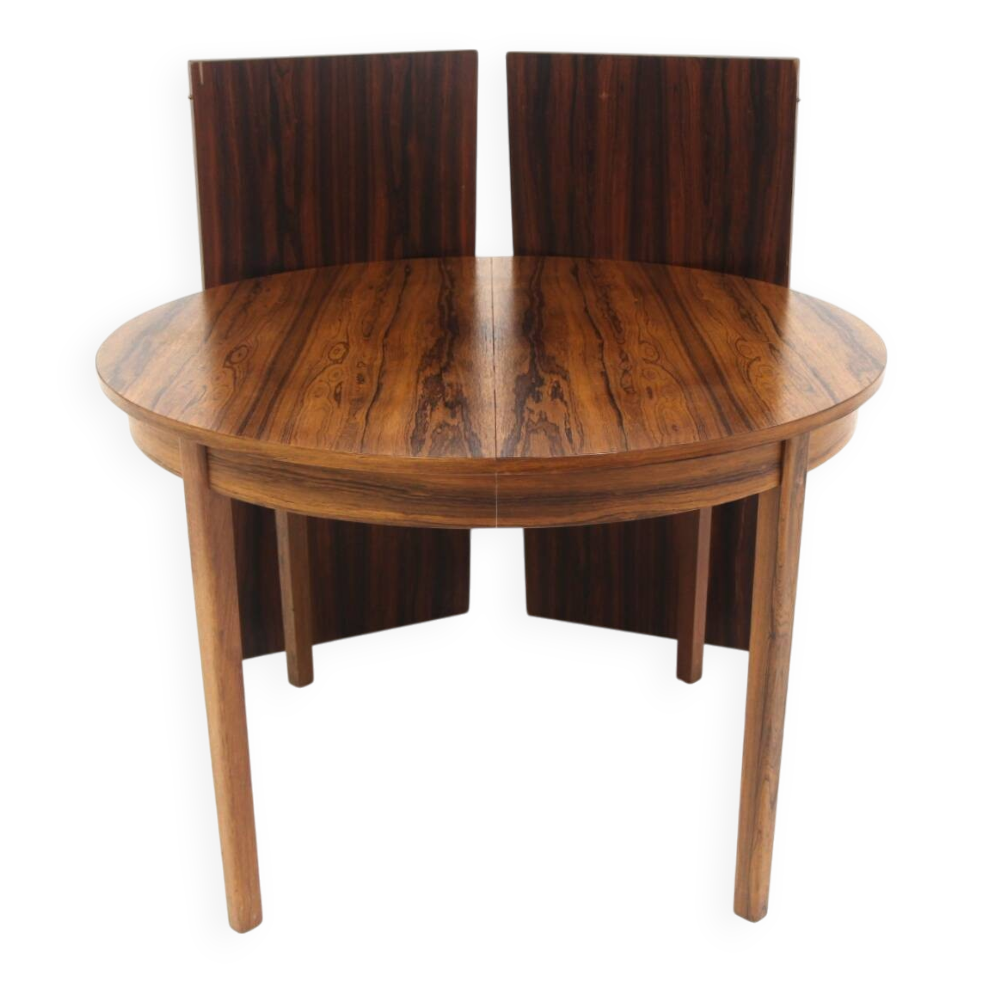 Scandinavian extendable rosewood dining table, Sweden, 1960s
