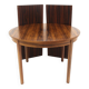 Scandinavian extendable rosewood dining table, Sweden, 1960s