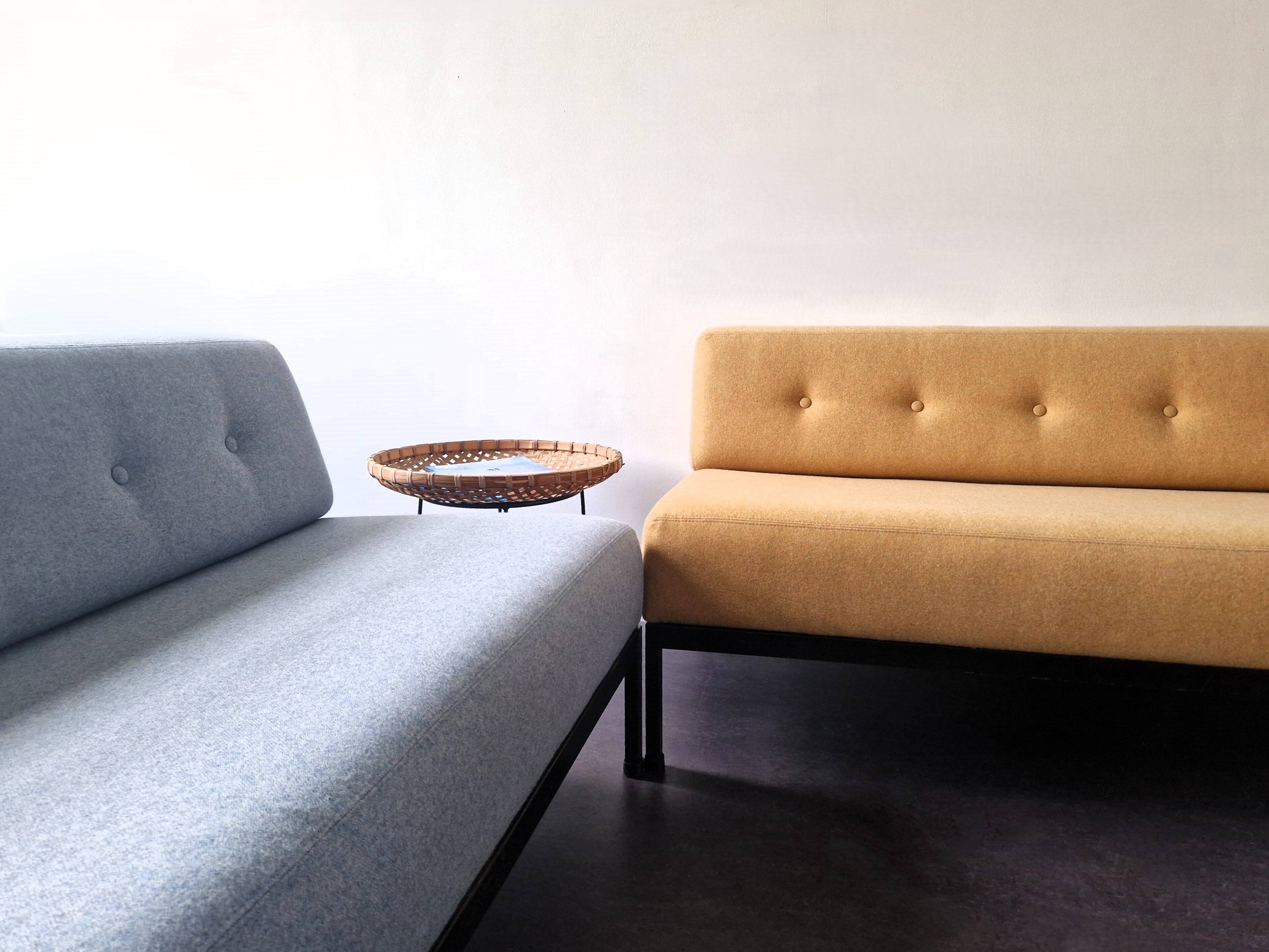 070-series 2-seater sofa by Kho Liang Ie for Artifort, The Netherlands 1964
