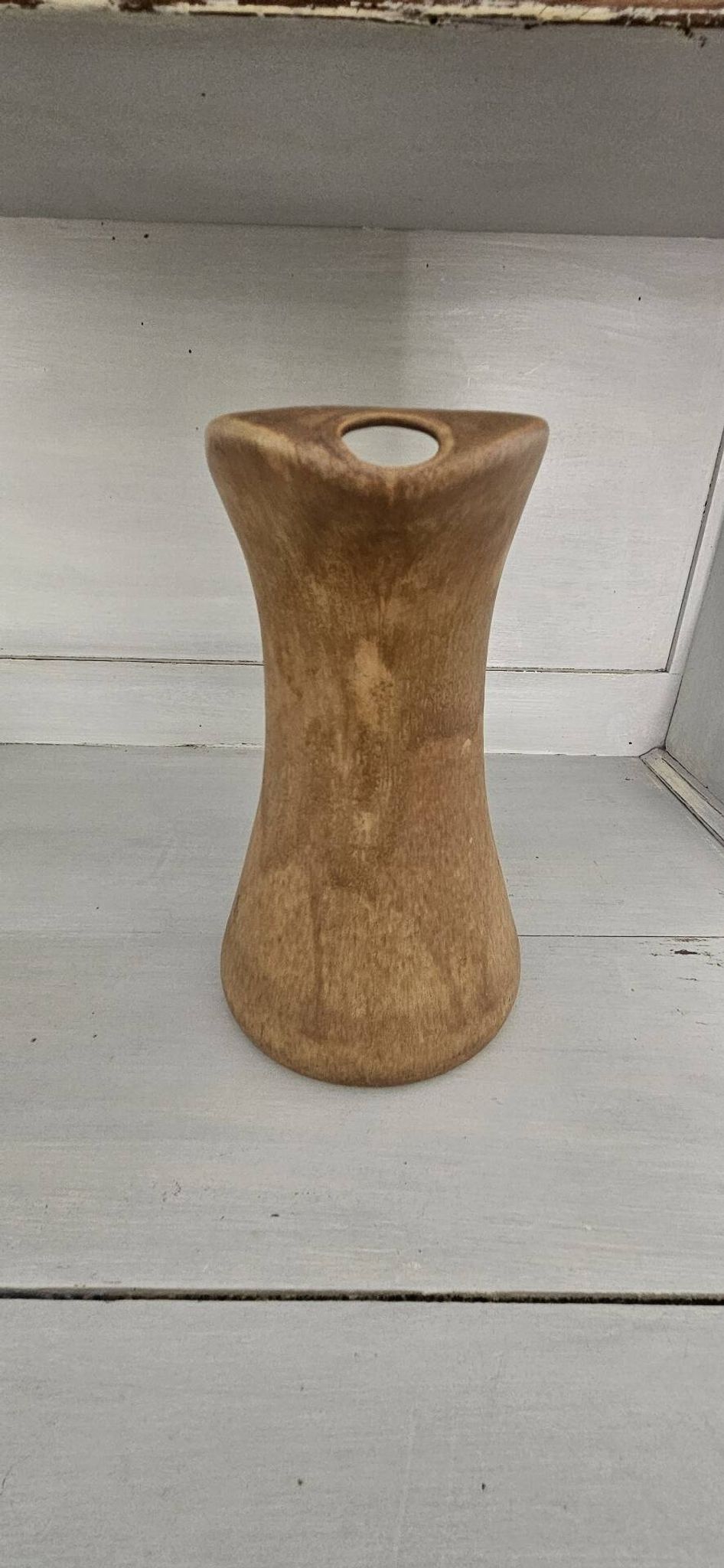 Vintage handmade stoneware jug