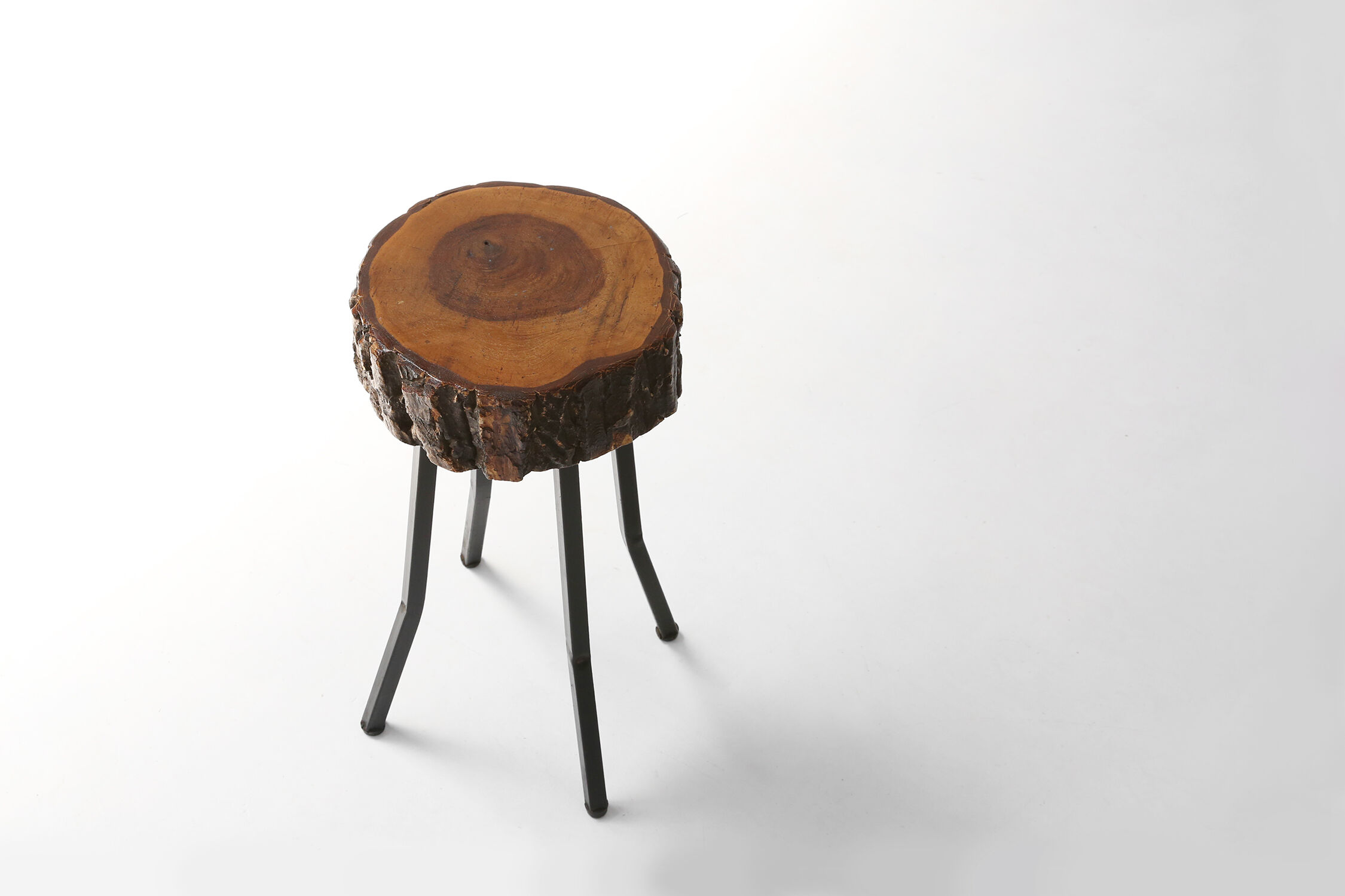 Solid tree trunk stool Ca.1940