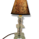 Deco art glass lamp