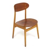 Scandinavian chair "Eva", Sven-Erik Fryklund, Hagafors Stolf, Sweden, 1950