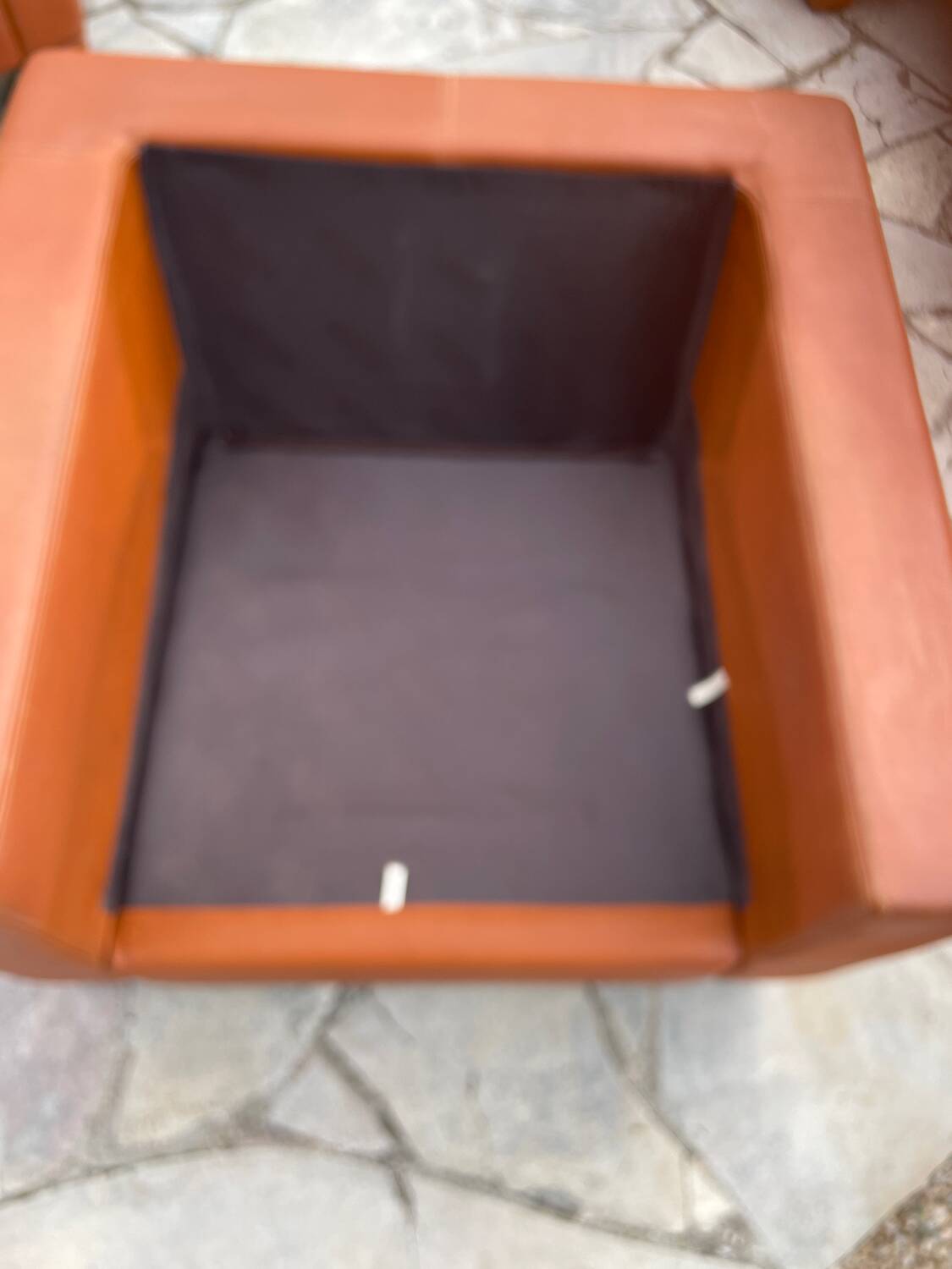 Sofa and Two Armchairs by De Sede