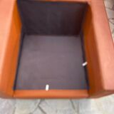 Sofa and Two Armchairs by De Sede