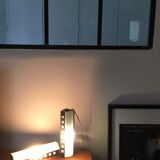pair of modernist wall lamps