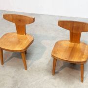 Set of four chairs by Jacob Kielland-Brandt for I Christiansen
