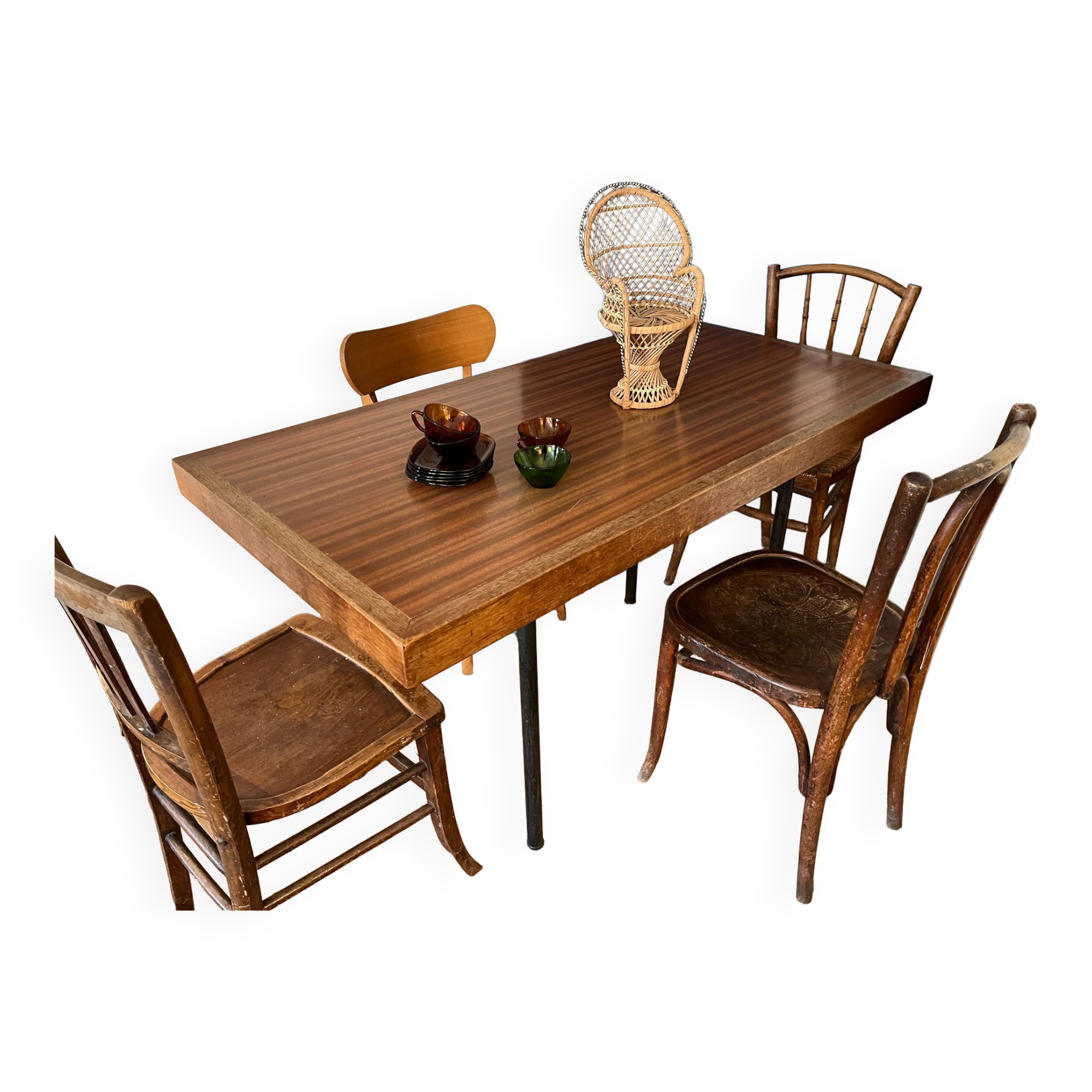 Table de bistrot 1950