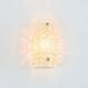 Mid-Century Scandinavian Glass & Brass Wall Lamp by Carl Fagerlund, 1960s