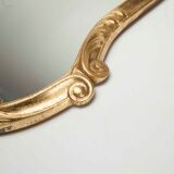Baroque golden mirror 51x33 1930