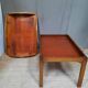 Table basse de bateau en acajou
